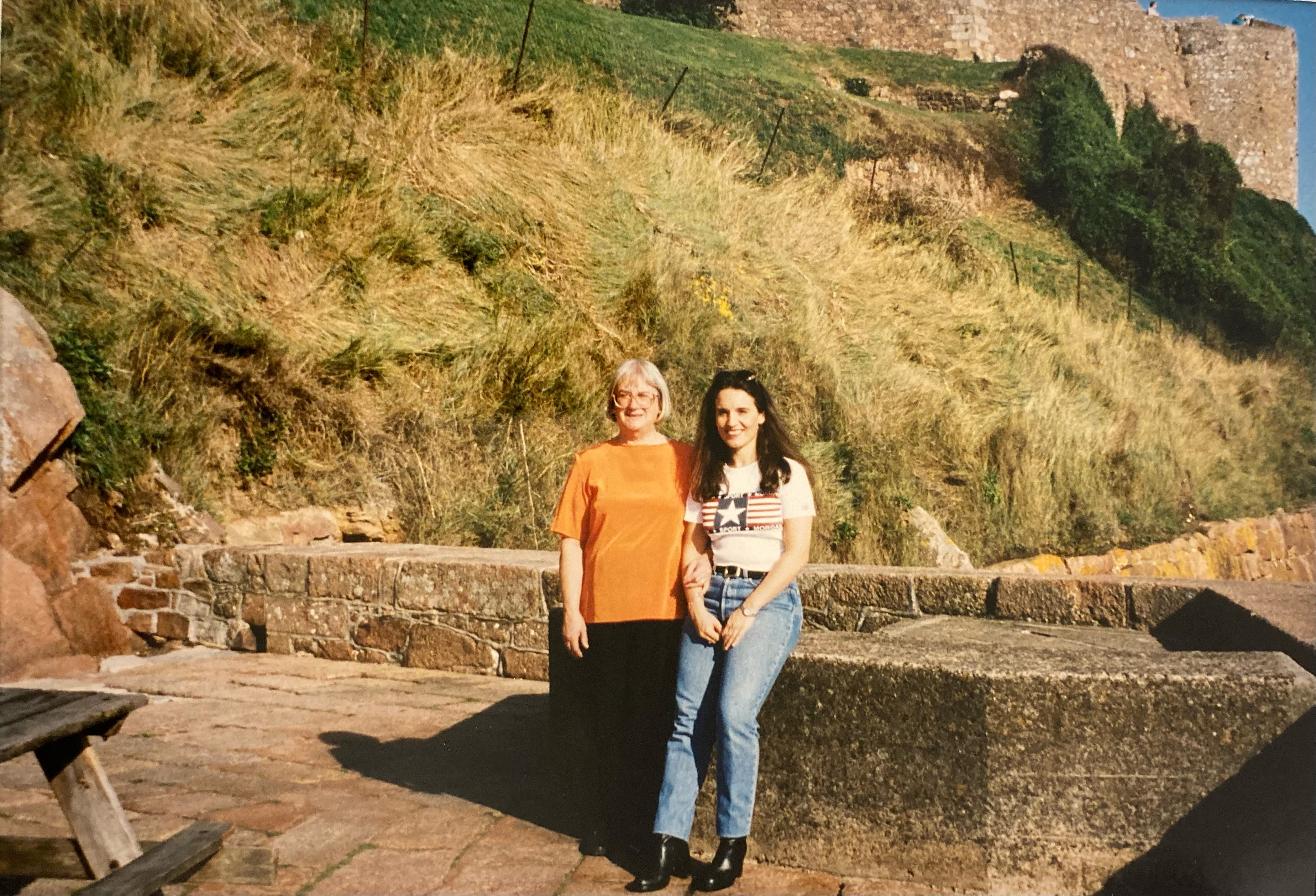 Annette with her mum