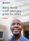 Being heard guide front cover